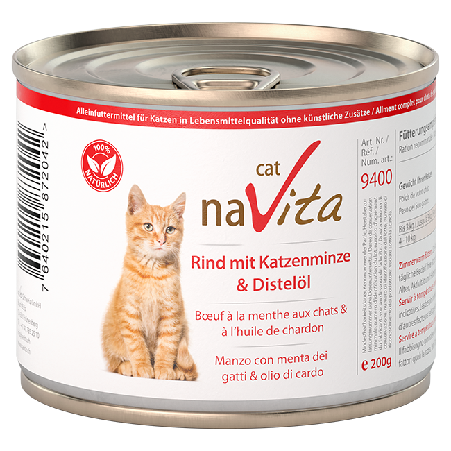 Rind mit Katzenminze & Distelöl 